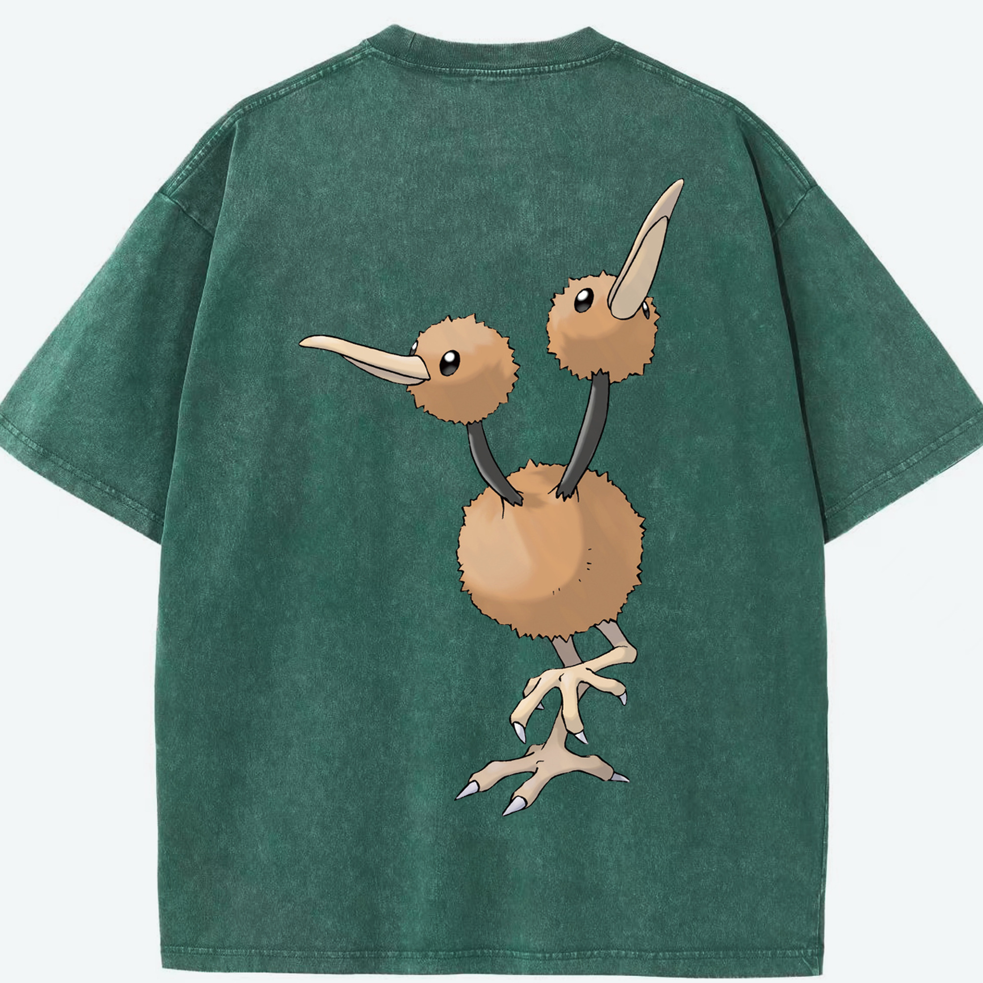 （画像用） ポケットモンスター Pokémon 綿100% ヴィンテージ風 半袖Tシャツ（背面プリント）